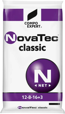 Abono Novatec 12-8-16s +3 Classic 25 Kg